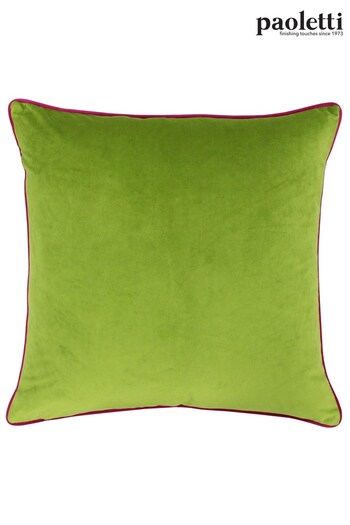 Riva Paoletti Lime Green Meridian Cushion (M50548) | £17