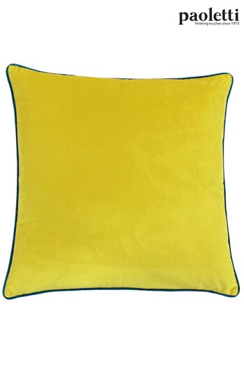 Riva Paoletti Yellow Meridian Cushion (M50555) | £17