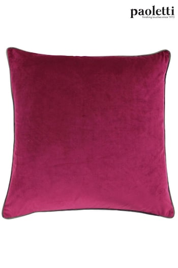 Riva Paoletti Cranberry Red Meridian Cushion (M50557) | £18
