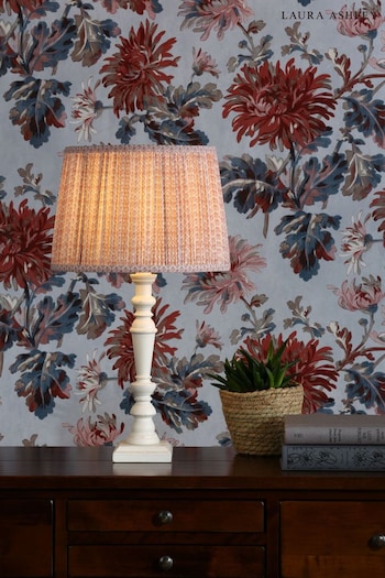 Laura Ashley Pink Gwendolen Printed Cotton Easyfit Lamp Shade (M50674) | £37