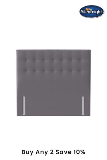 Silentnight Grey Goya Woven Headboard (M50825) | £280 - £340