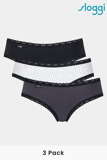Sloggi 24/7 Weekend Hipster Knickers Three Pack (M50826) | £21
