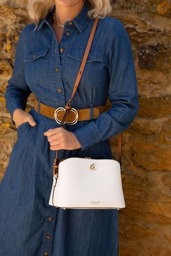 Luella Grey Julianna White Cross-Body Bag (M51048) | £99