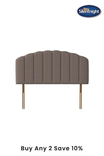 Silentnight Brown Merlin Luxury Velvet Headboard (M51060) | £175 - £290