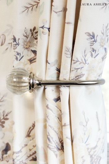 Laura Ashley Chrome Vivien Glass Curtain Embrace (M51073) | £20