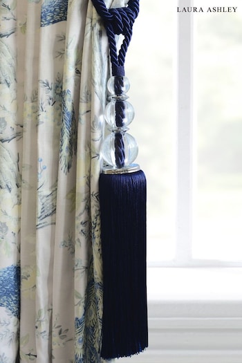 Laura Ashley Midnight Selby Resin Tassel Curtain Tieback (M51092) | £29
