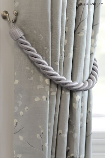 Laura Ashley Dove Grey Rope Curtain Tieback (M51102) | £15
