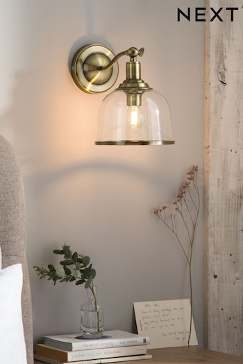 Brass Gloucester Wall Light (M51171) | £38