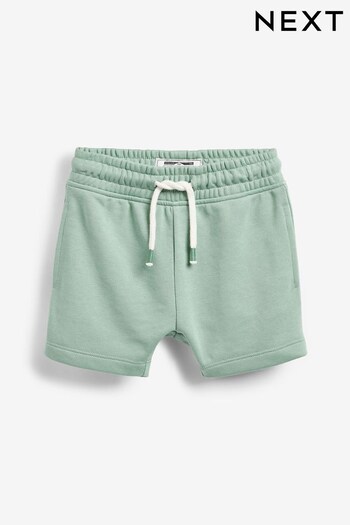 Mineral Green Jersey Shorts (3mths-7yrs) (M51351) | £5 - £7