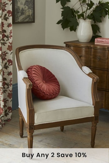 Laura Ashley Walnut Montpellier Occasional Chair (M51629) | £465