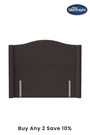 Silentnight Ebony Black Osprey Woven Headboard (M51678) | £425 - £495