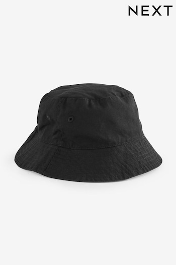 Black Bucket Hat (3mths-16yrs) (M51914) | £6 - £10