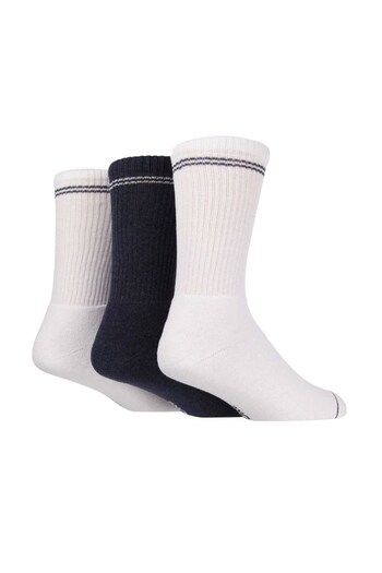 TORE White 100% Recycled Cotton Fashion Sports Socks (M51946) | £14