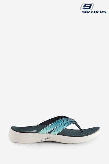 Skechers Blue Womens Arch Fit Radiance Mesmerize Sandals (M51955) | £62