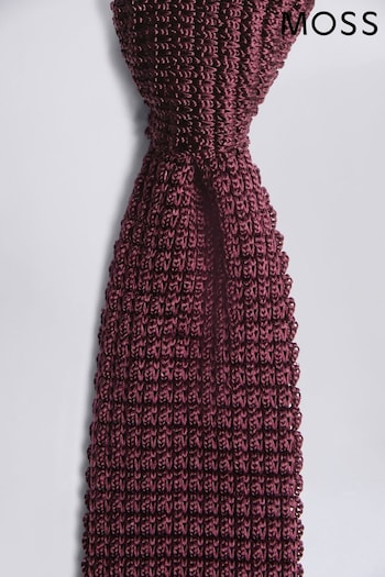 MOSS Knitted Silk Tie (M52255) | £30