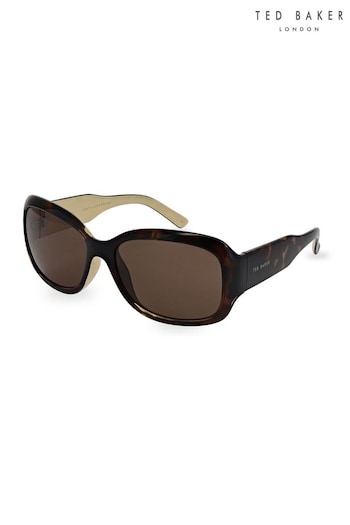 Ted Baker Brown Tortoiseshell Charlotte Sunglasses (M54902) | £70