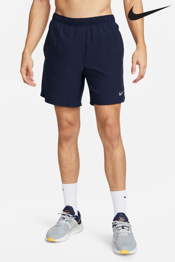 Buy Men s Nike Blue Shorts Online Next UK