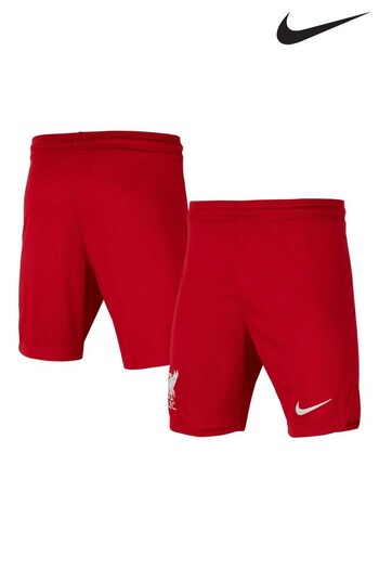 Nike Red Liverpool FC 23/24 Stadium Football Shorts (M55879) | £40
