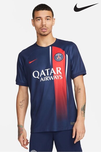 Nike Blue PSG Stadium 23/24 jordan Football Shirt (M56282) | £80