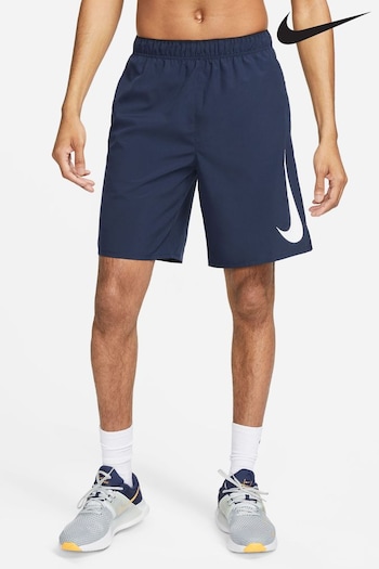 Nike Blue Dri-FIT Challenger 9 Inch Unlined Running Valentines Shorts (M56631) | £38