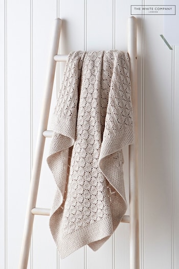 The White Company Natural Heirloom Natural Blanket (M56952) | £34