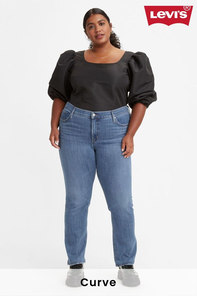 Ladies levi jeans size hot sale 16