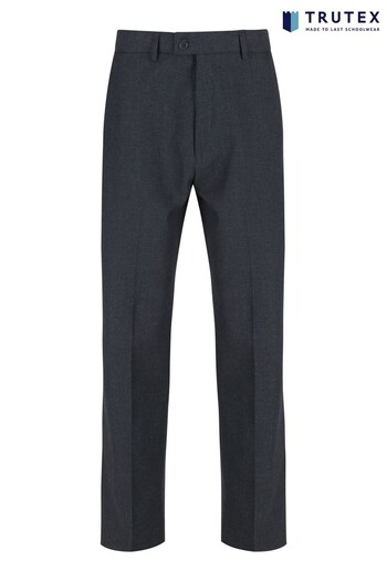 Trutex Senior Boys Grey Sturdy Fit School Trousers (M58281) | £9.50 - £11.50