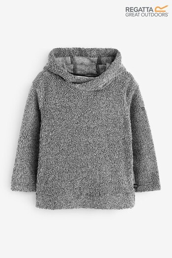 Regatta Grey Keyon Hooded Fleece (M58550) | £17