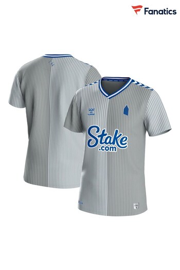 Fanatics Grey Everton Hummel Third 2023-24 Shirt (M58960) | £65