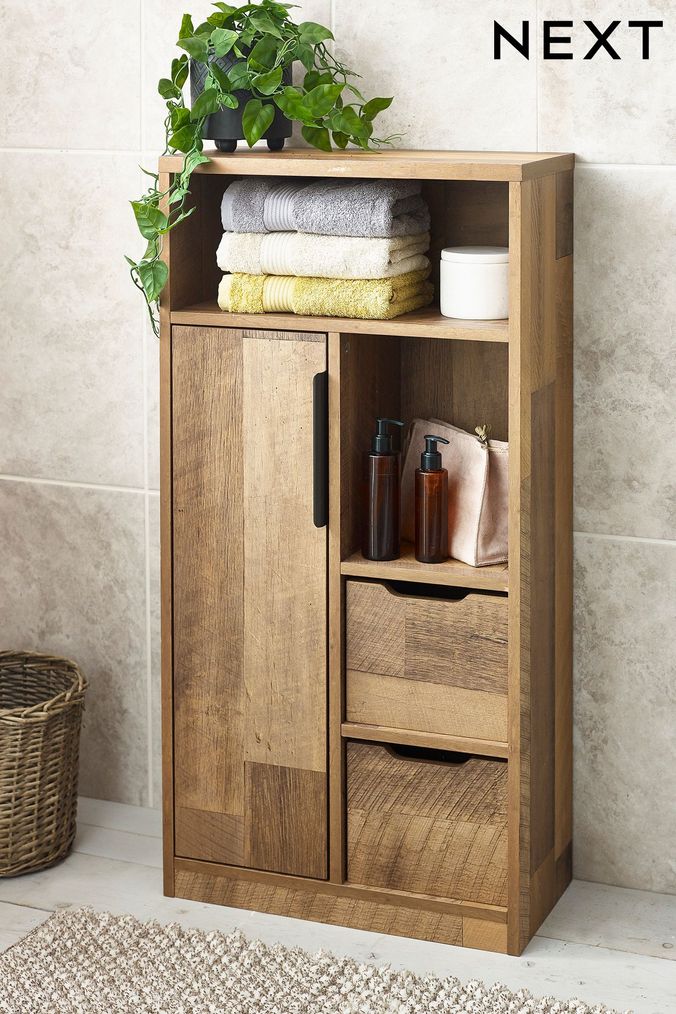 Buy Cabinets Natural Bathroom Online Next UK