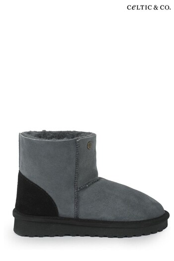 Celtic & Co. Womens Grey Celt Shortie Boots (M62133) | £145
