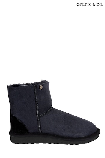 Celtic & Co. Womens Blue Celt Shortie Boots (M62135) | £145