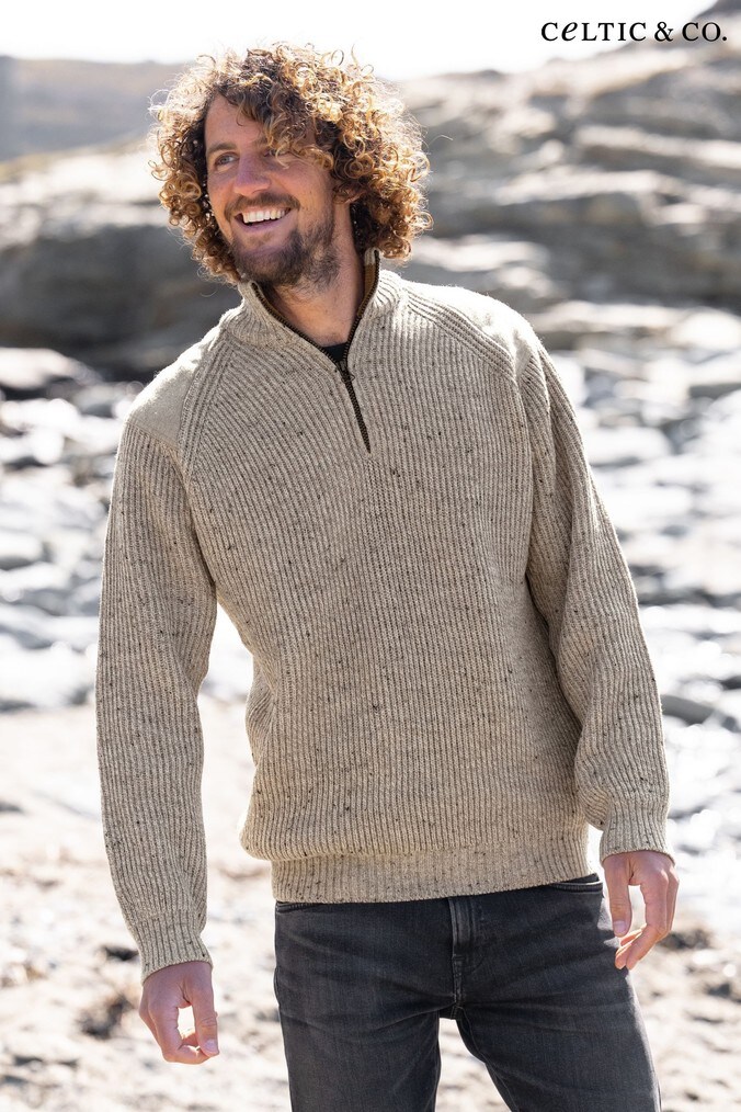 Buy Men s Jumpers Merino Wool Christmas Online Next UK