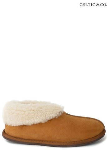 Celtic & Co. Mens Sheepskin Bootee Slippers (M62185) | £85