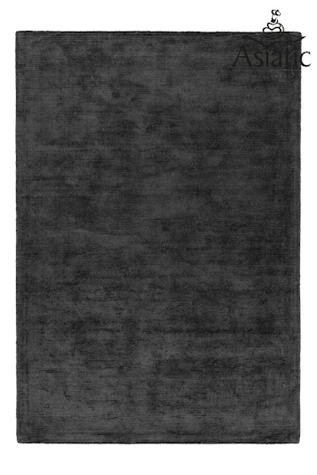 Asiatic Rugs Charcoal Grey Reko Rug (M62939) | £131 - £522