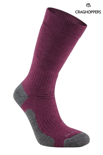 Craghoppers Purple Trek Socks (M63736) | £16