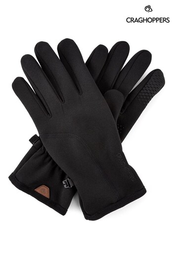 Craghoppers Black Prostretch Gloves (M63742) | £30