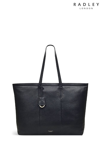 Radley London Large Furze Lane Zip-Top Tote Black Bag (M64937) | £259
