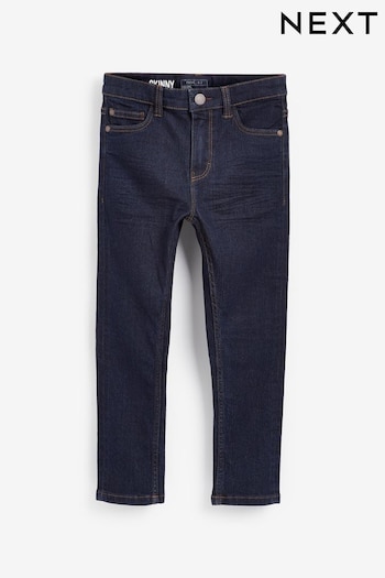 Blue Dark Skinny Fit Cotton Rich Stretch Jeans (3-17yrs) (M65064) | £12 - £17