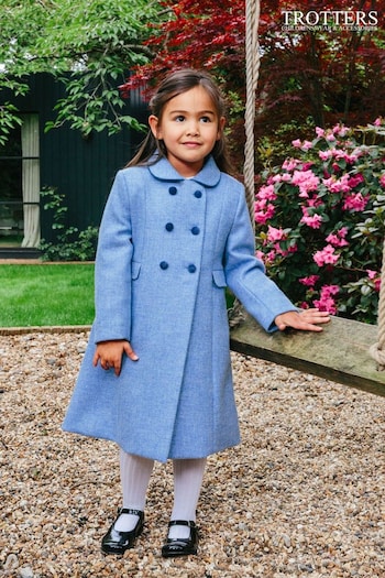 Trotters London Blue Classic Coat (M65186) | £180