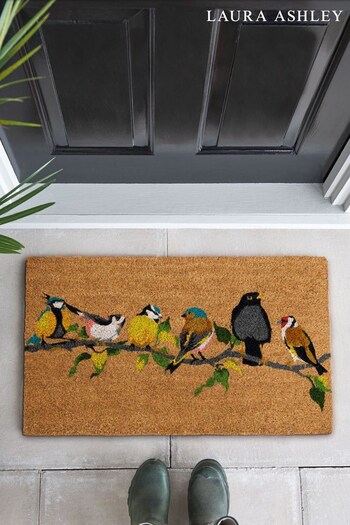 Laura Ashley Natural Birds Doormat (M66292) | £16