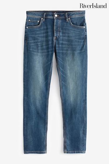 River Island Blue Skinny Fit Jeans (M66545) | £30