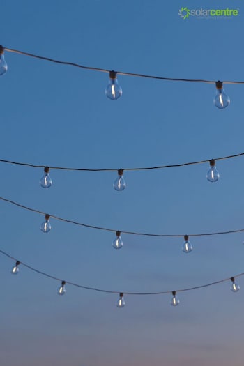 SolarCentre Set of 10 Clear Edinburgh USB Solar Festoon Lights (M67519) | £40