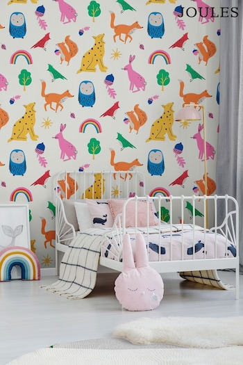 Joules Multi Country Critters Heroes Wallpaper Wallpaper (M67761) | £44