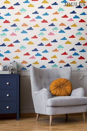 Joules Multi Whatever The Weather Wallpaper Wallpaper (M67766) | £44