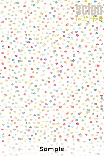 Scion Green Lots of Dots Wallpaper Sample Wallpaper (M67918) | £1