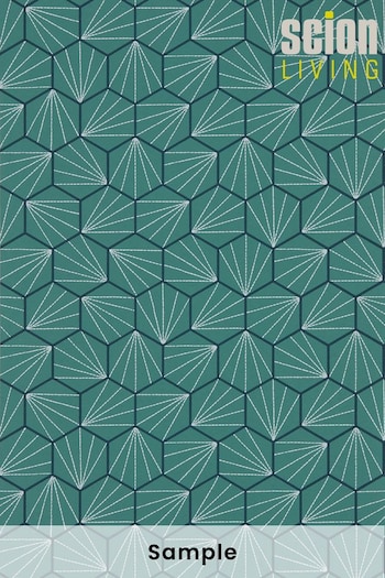Scion Green Aikyo Wallpaper Sample Wallpaper (M67963) | £1