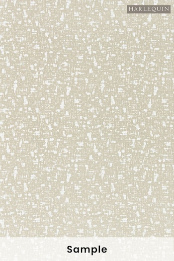 Harlequin White Lucette Wallpaper Sample Wallpaper (M68019) | £1
