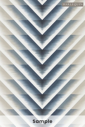 Harlequin White Makalu Wallpaper Sample Wallpaper (M68086) | £1