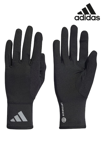 adidas Black Aero Ready Gloves (M68249) | £25